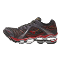 Mizuno - Wave Prophecy 1 - Harbor Mist/Chinese Red/Black Sneakers Mizuno 