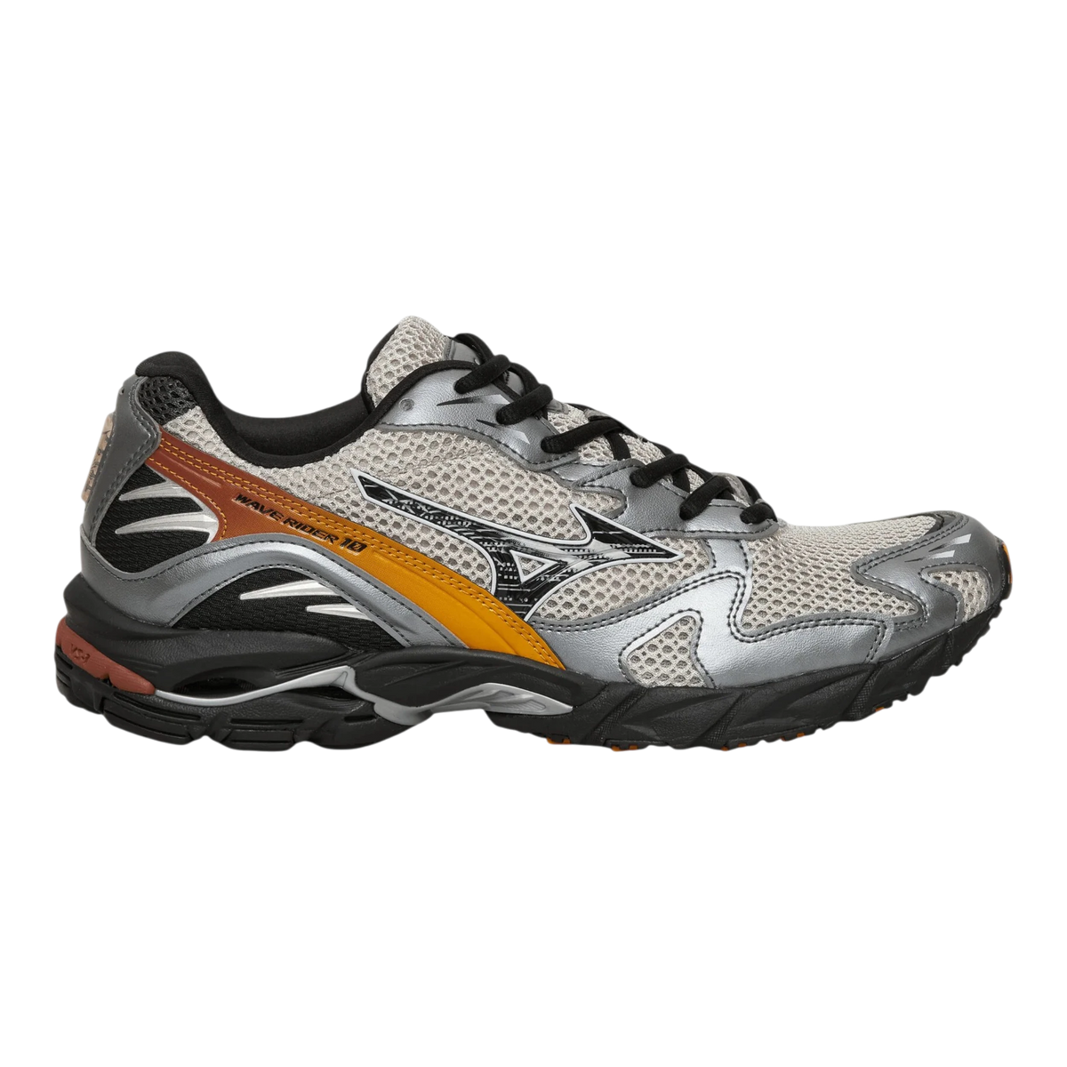 Mizuno - Wave Rider 10 - Harbor Mist/Black/Harvest Gold Sneakers Mizuno 