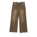 MMIC Rocker Flare Jeans - Brown Pants MMIC 