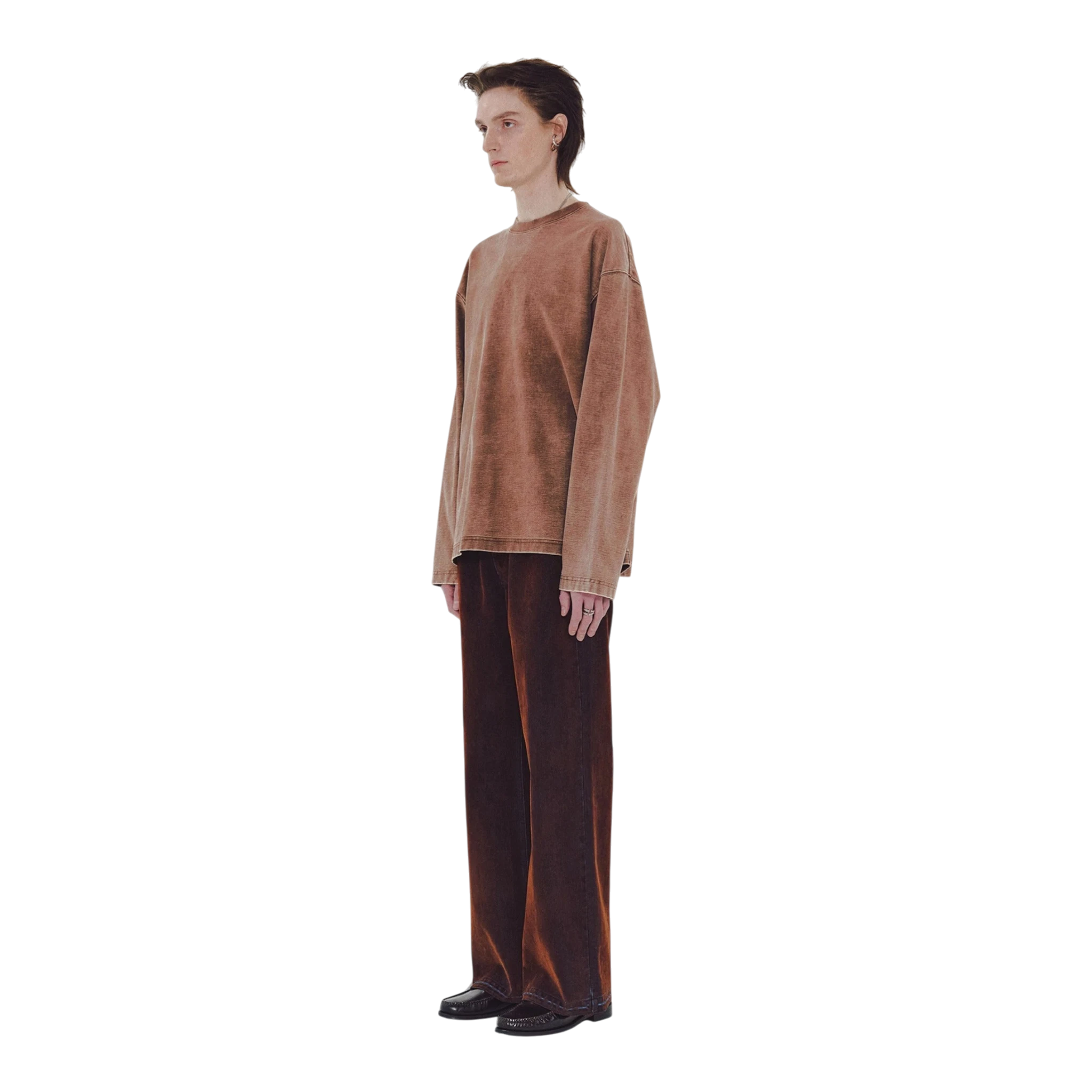 MMIC Veil Long Sleeve - Brown Sweater MMIC 
