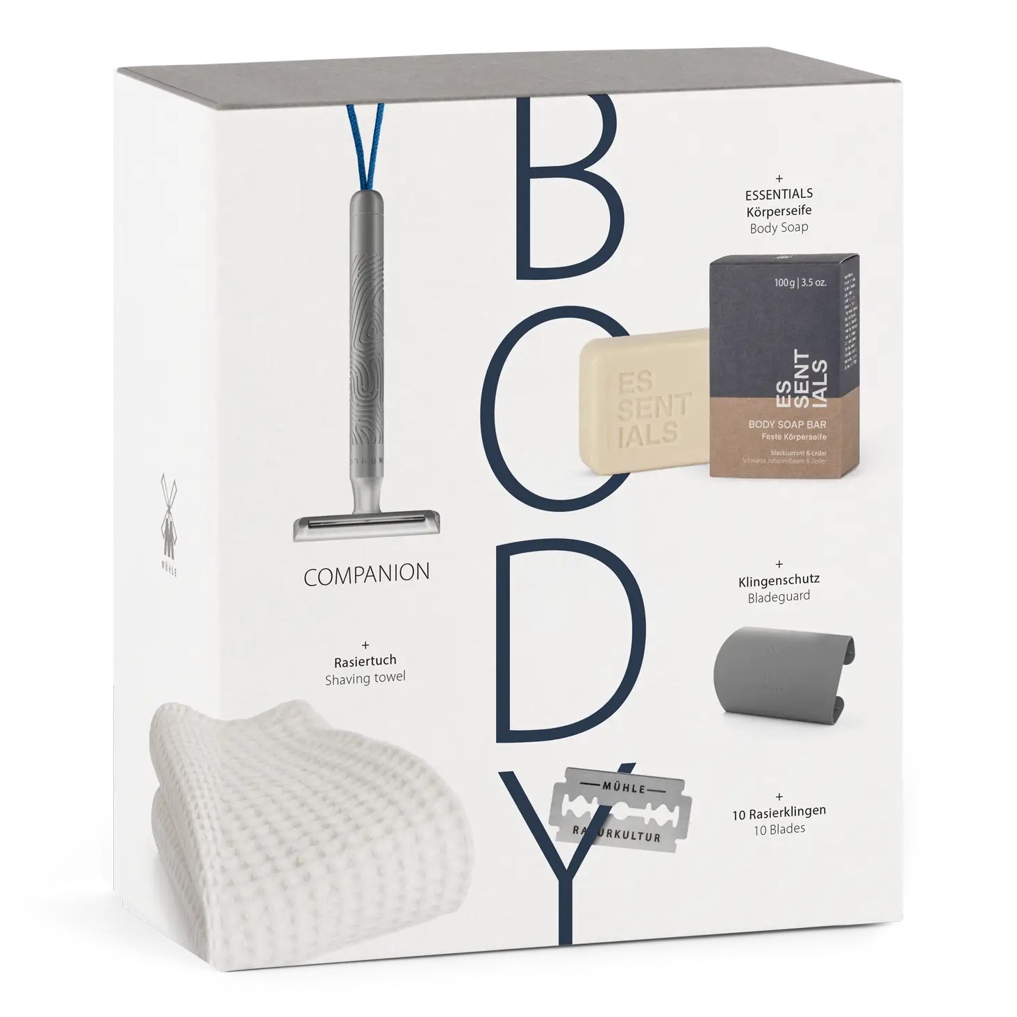 Mühle Companion Shaving Kit Gavesett - Barbering Mühle 