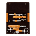 Nippes manikyrsett Cognac - 6 deler Manikyr Nippes Solingen 