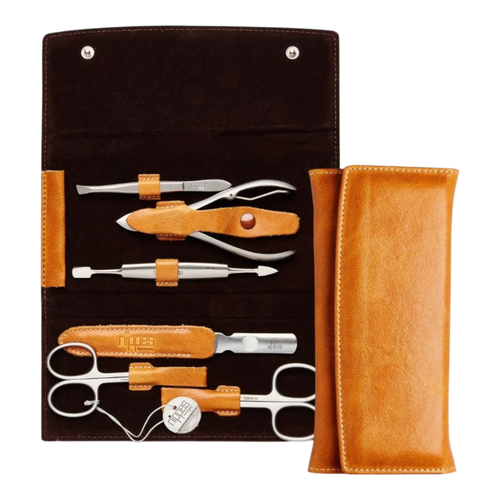Nippes manikyrsett Cognac - 6 deler Manikyr Nippes Solingen 