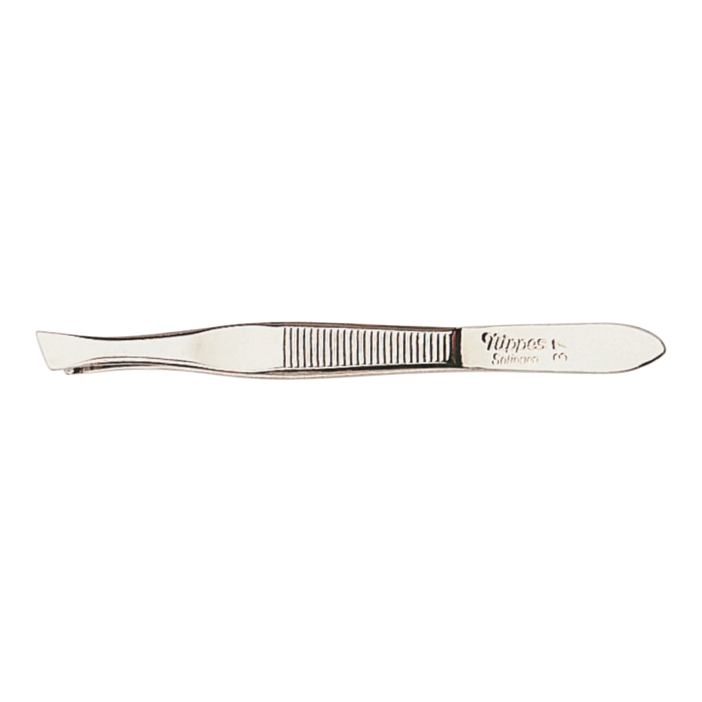 Nippes pinsett med ribber - Forniklet Manikyr Nippes Solingen 