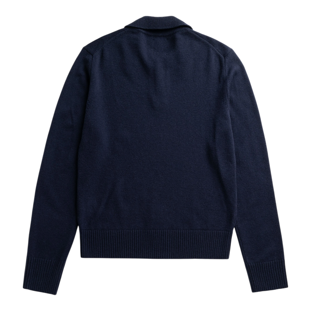 Norse Projects - Anholt Lambswool Crewneck - Dark Navy Genser Norse Projects 