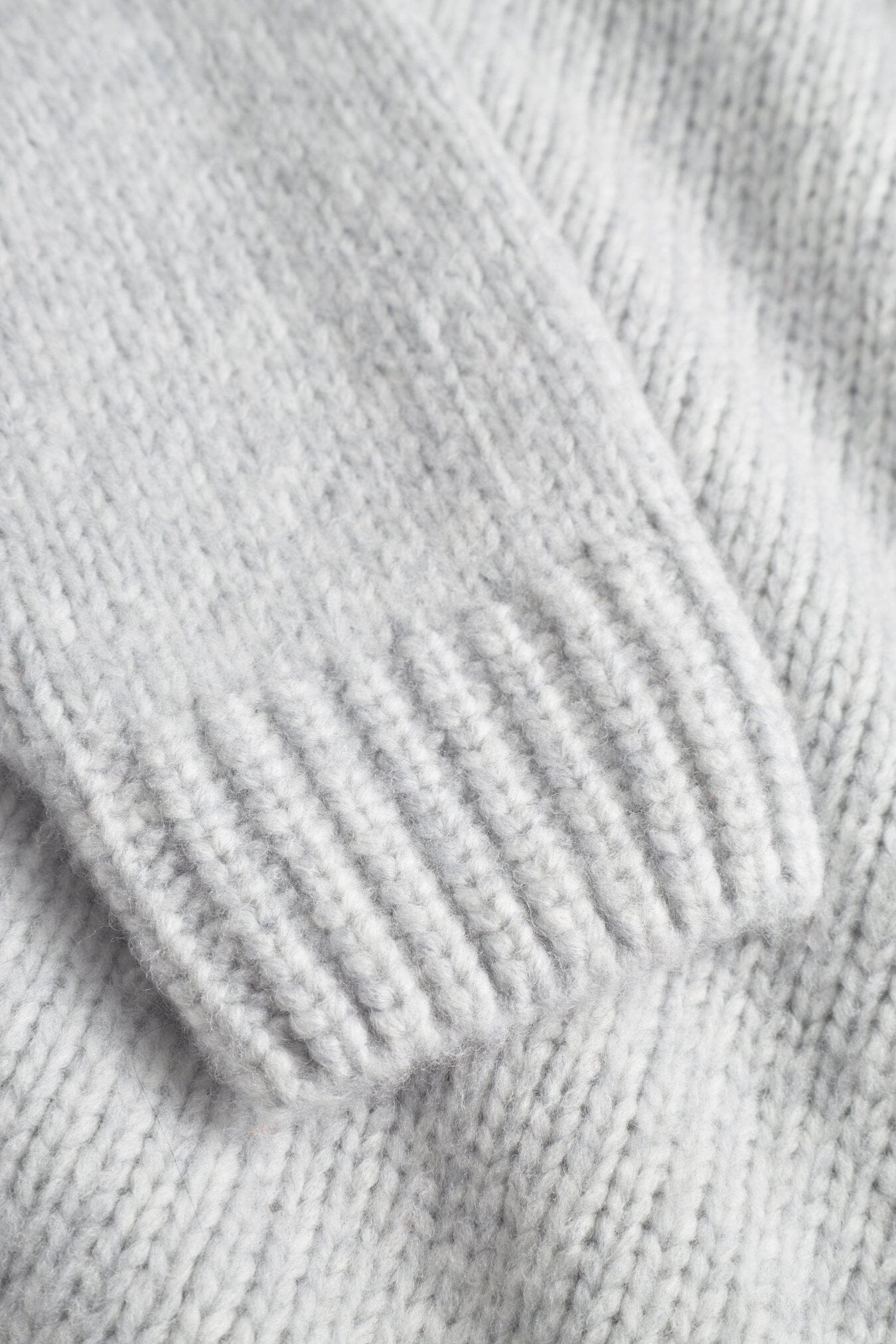 Norse Projects Birger Raglan Sweater - Light Grey Melange Knitwear Norse Projects 