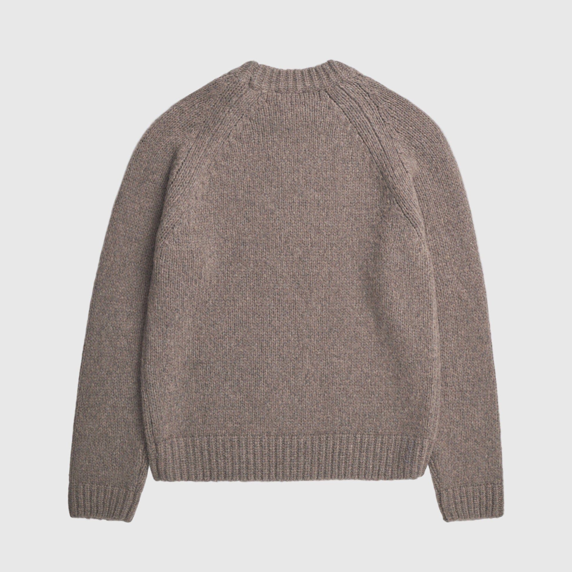 Norse Projects Birger Raglan Sweater - Walnut Knitwear Norse Projects 