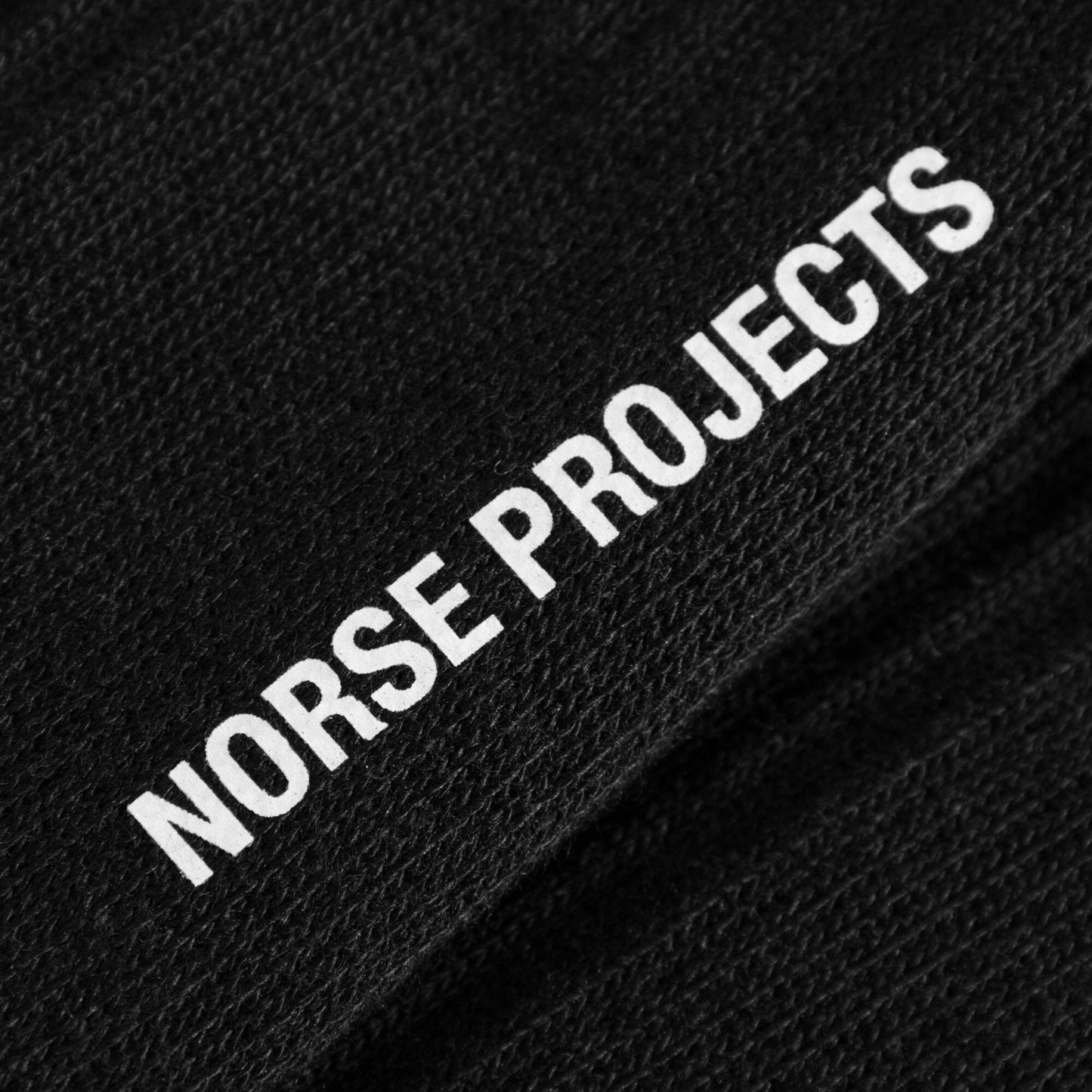 Norse Projects Bjarki Sport Sock - 2 Pack - Black Socks Norse Projects 