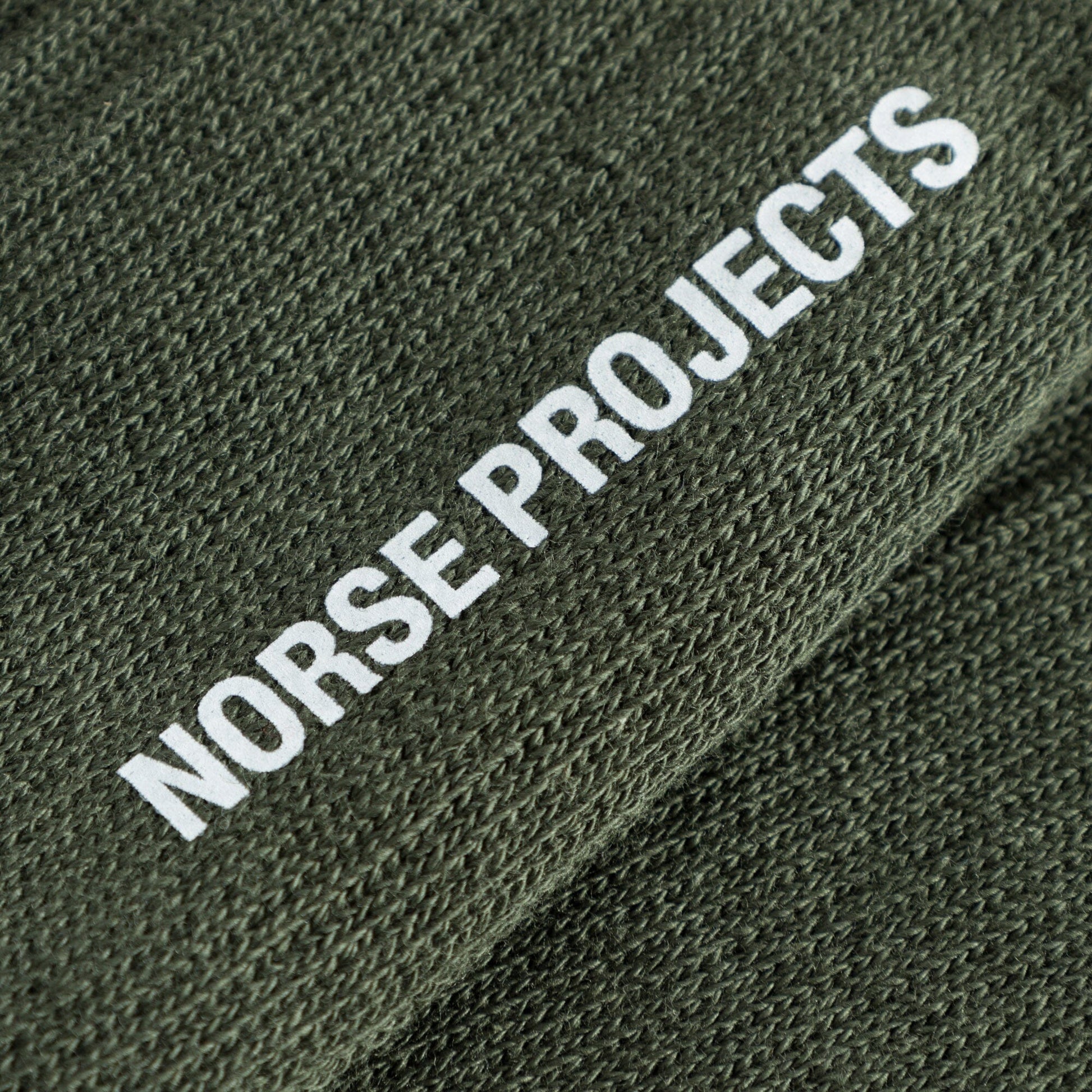 Norse Projects Bjarki Sport Sock - 2 Pack - Forest Green Socks Norse Projects 