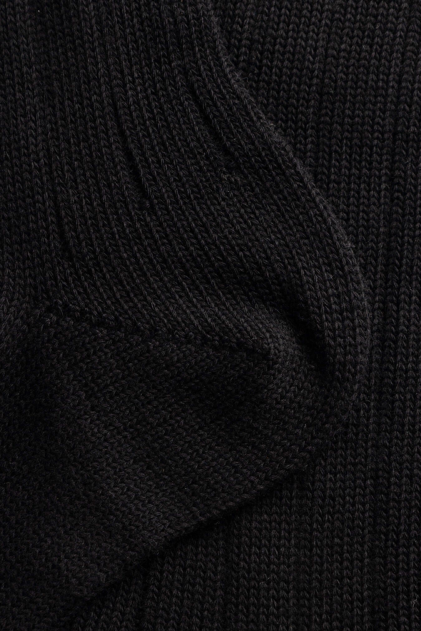 Norse Projects Bykle Cordura Wide Rib Sock - All Black Socks Norse Projects 