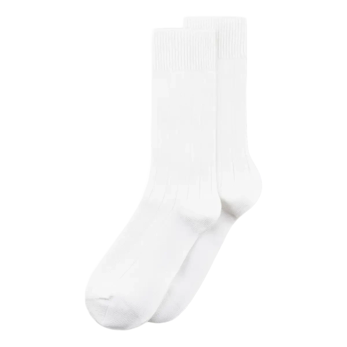 Norse Projects Bykle Cordura Wide Rib Sock - White Socks Norse Projects 