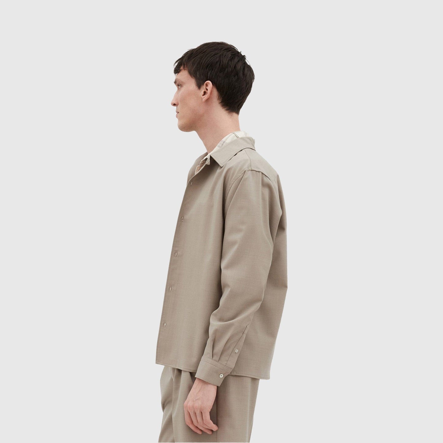 Norse Projects Carsten LS Shirt - Light Khaki Shirt Norse Projects 