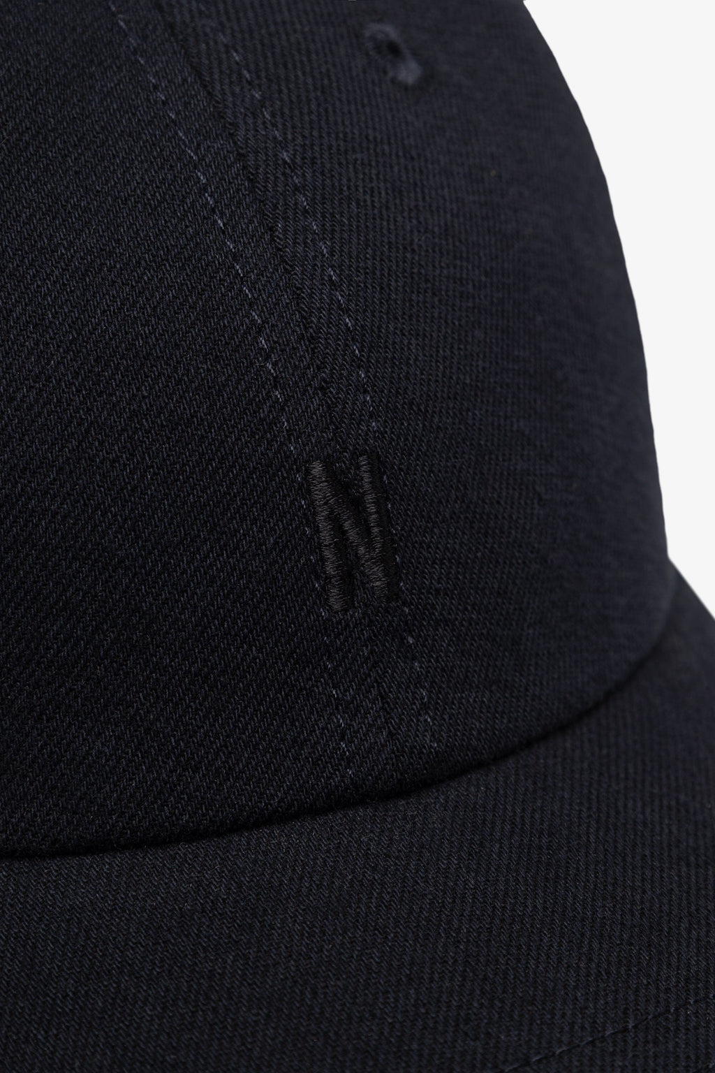 Norse Projects - Cotton Wool Twill 6-Panel Cap - Dark Navy Caps Norse Projects 