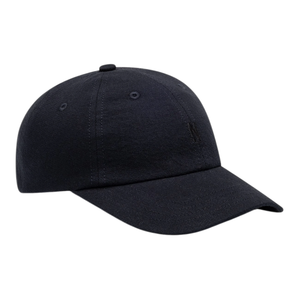 Norse Projects - Cotton Wool Twill 6-Panel Cap - Dark Navy Caps Norse Projects 