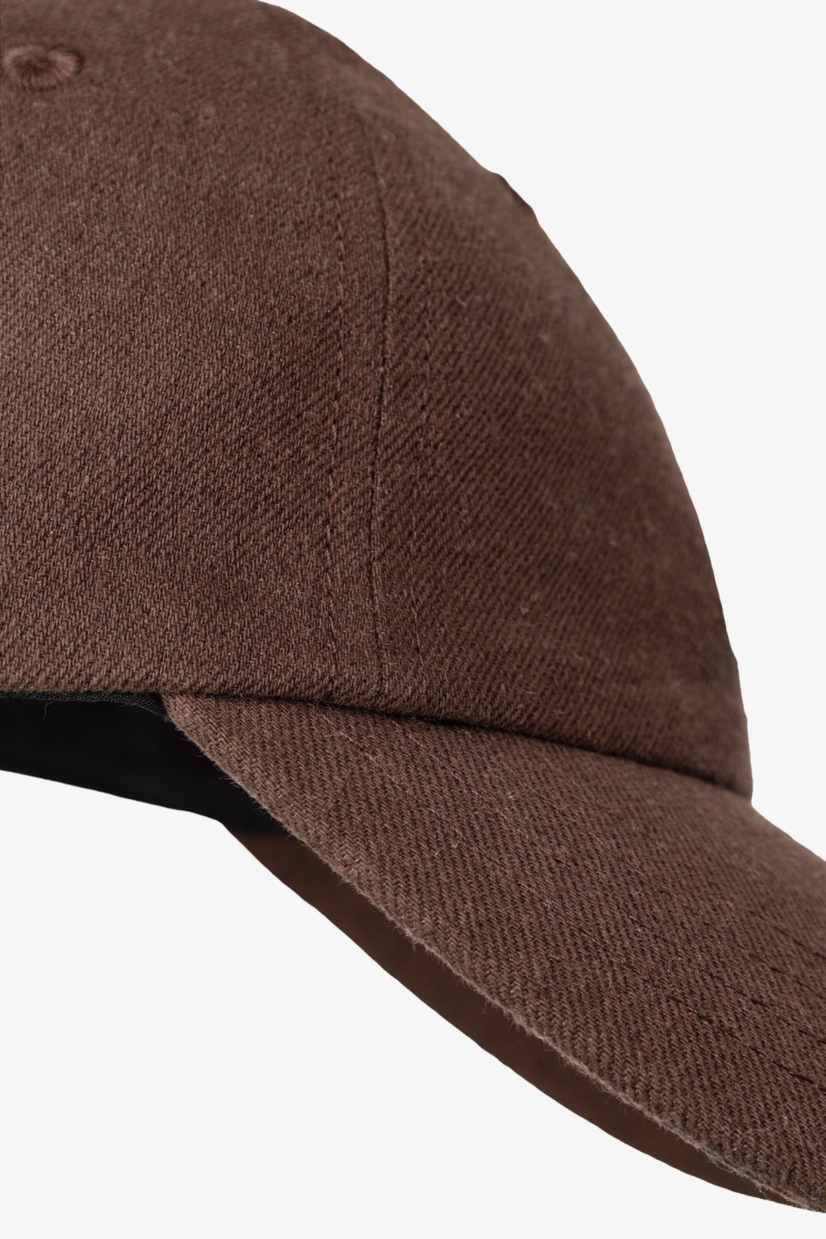 Norse Projects - Cotton Wool Twill 6-Panel Cap - Delicioso Brown Caps Norse Projects 