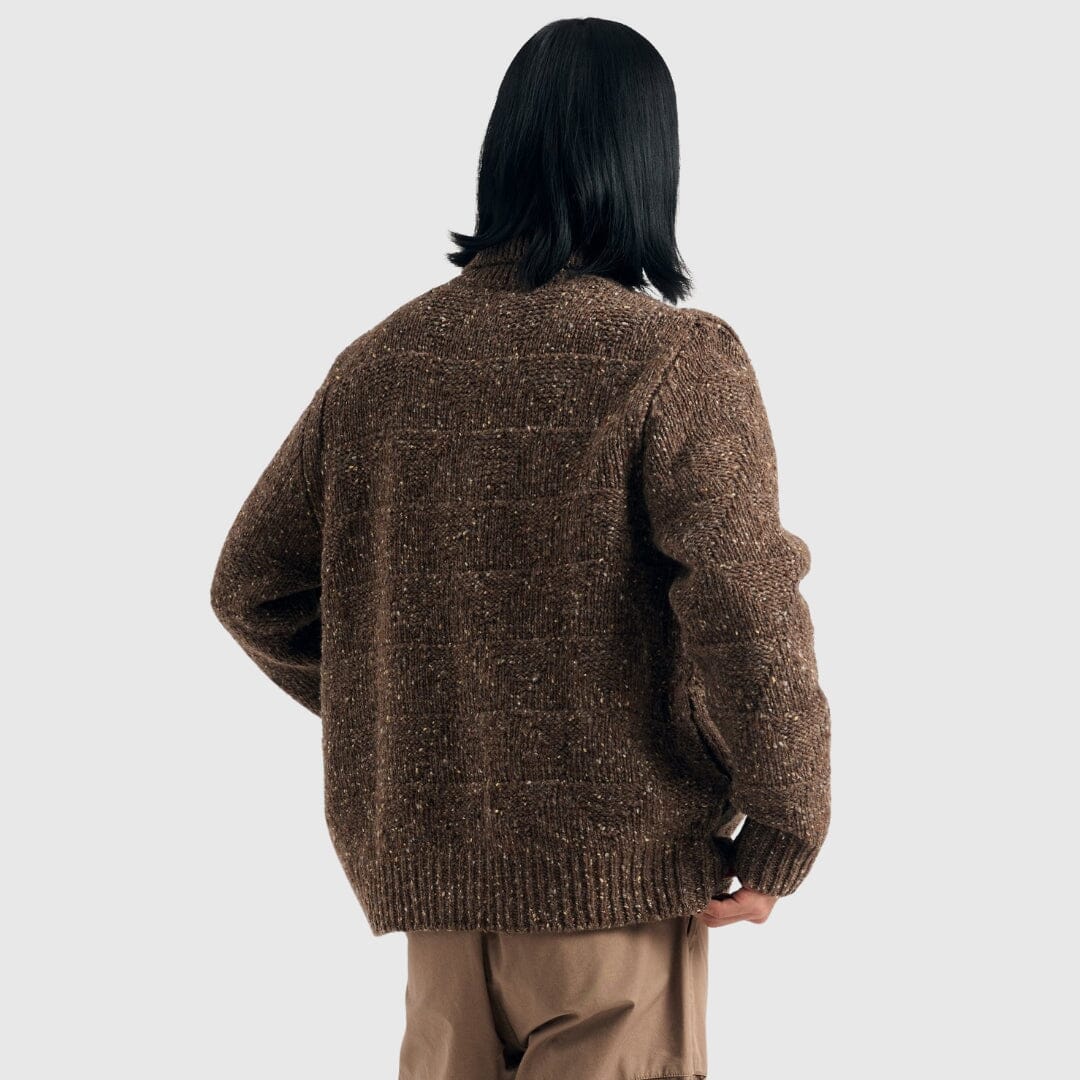 Norse Projects Erik Jacket - Seal Brown Knitwear Norse Projects 