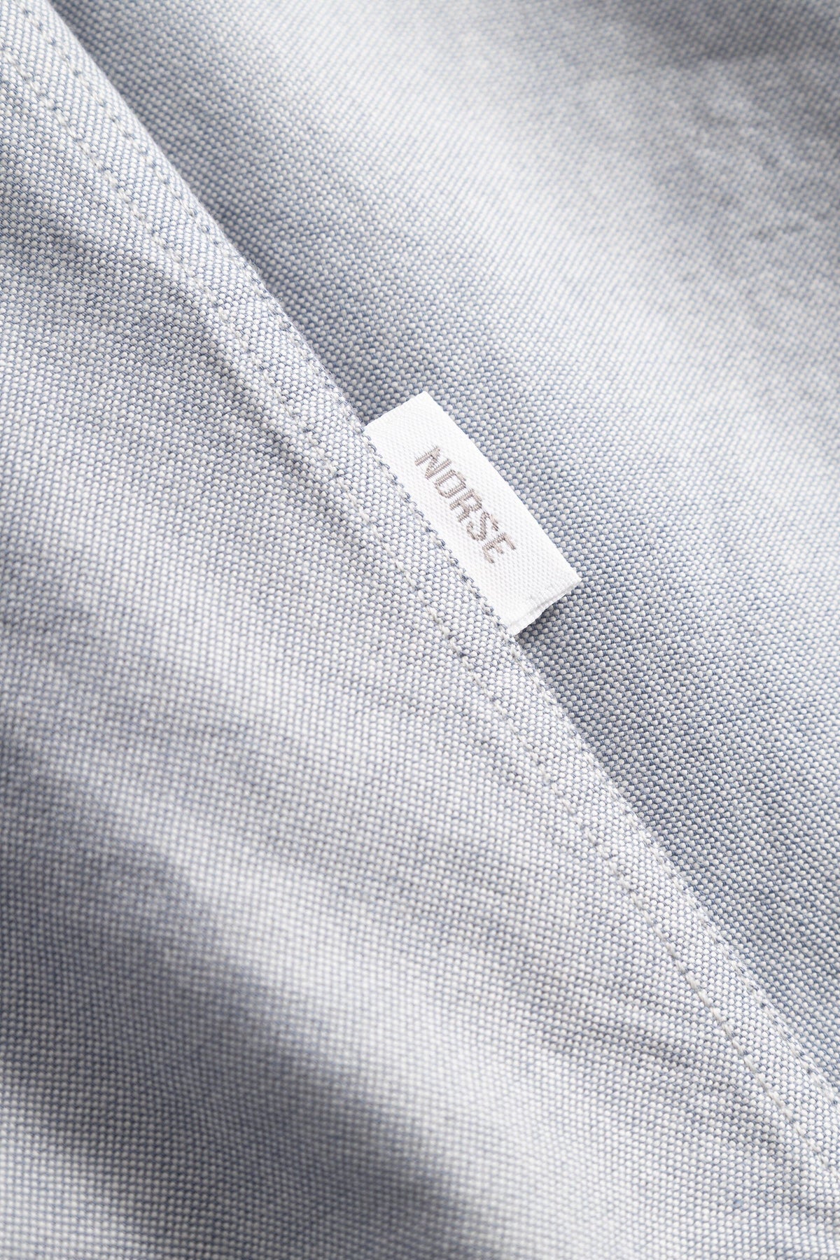 Norse Projects - Falster Oversize Oxford Bd Shirt - Aleutian Blue Skjorte Norse Projects 