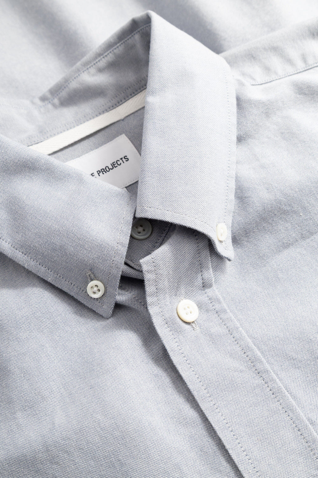 Norse Projects - Falster Oversize Oxford Bd Shirt - Aleutian Blue Skjorte Norse Projects 