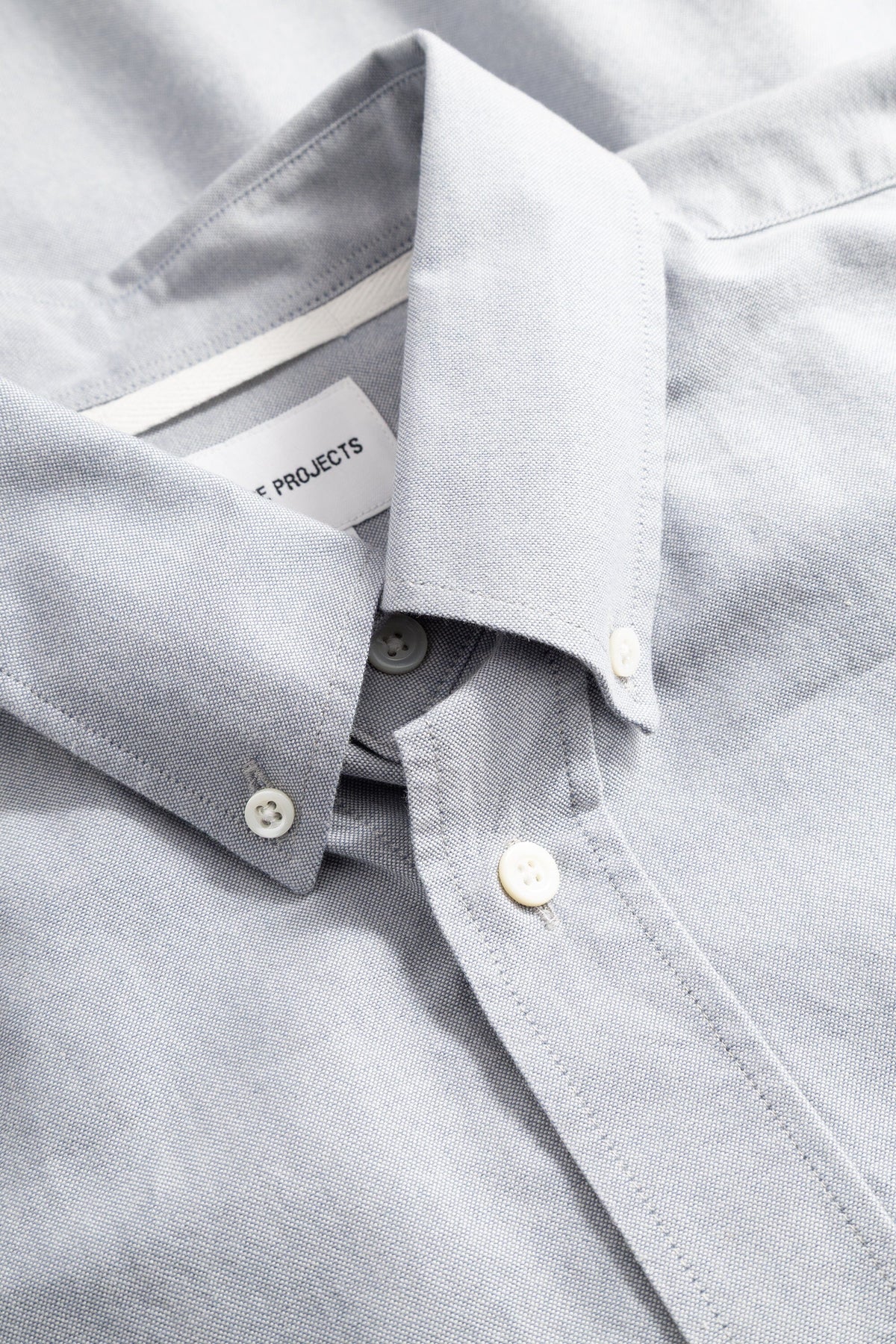 Norse Projects - Falster Oversize Oxford Bd Shirt - Aleutian Blue Skjorte Norse Projects 