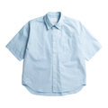 Norse Projects Falster Oversized Faded Pigment Dyed SS Shirt - Cerulean Shirt Norse Projects 