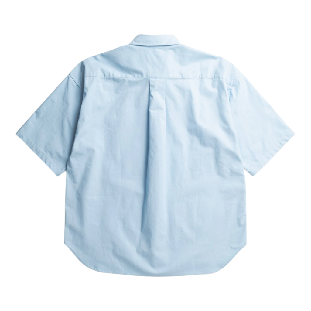 Norse Projects Falster Oversized Faded Pigment Dyed SS Shirt - Cerulean Shirt Norse Projects 