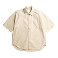 Norse Projects Falster Oversized Faded Pigment Dyed SS Shirt - Tan Shirt Norse Projects 