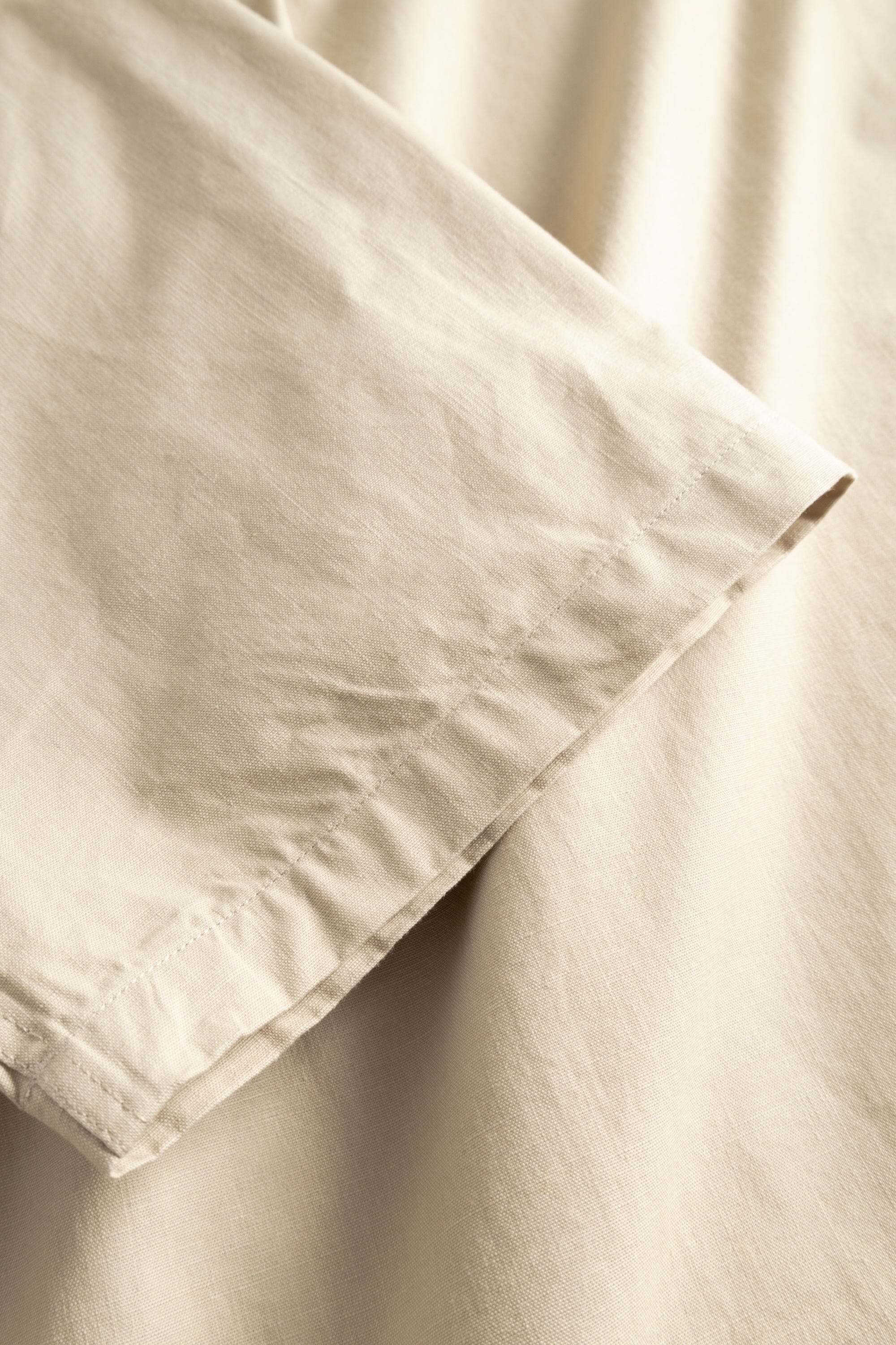 Norse Projects Falster Oversized Faded Pigment Dyed SS Shirt - Tan Shirt Norse Projects 