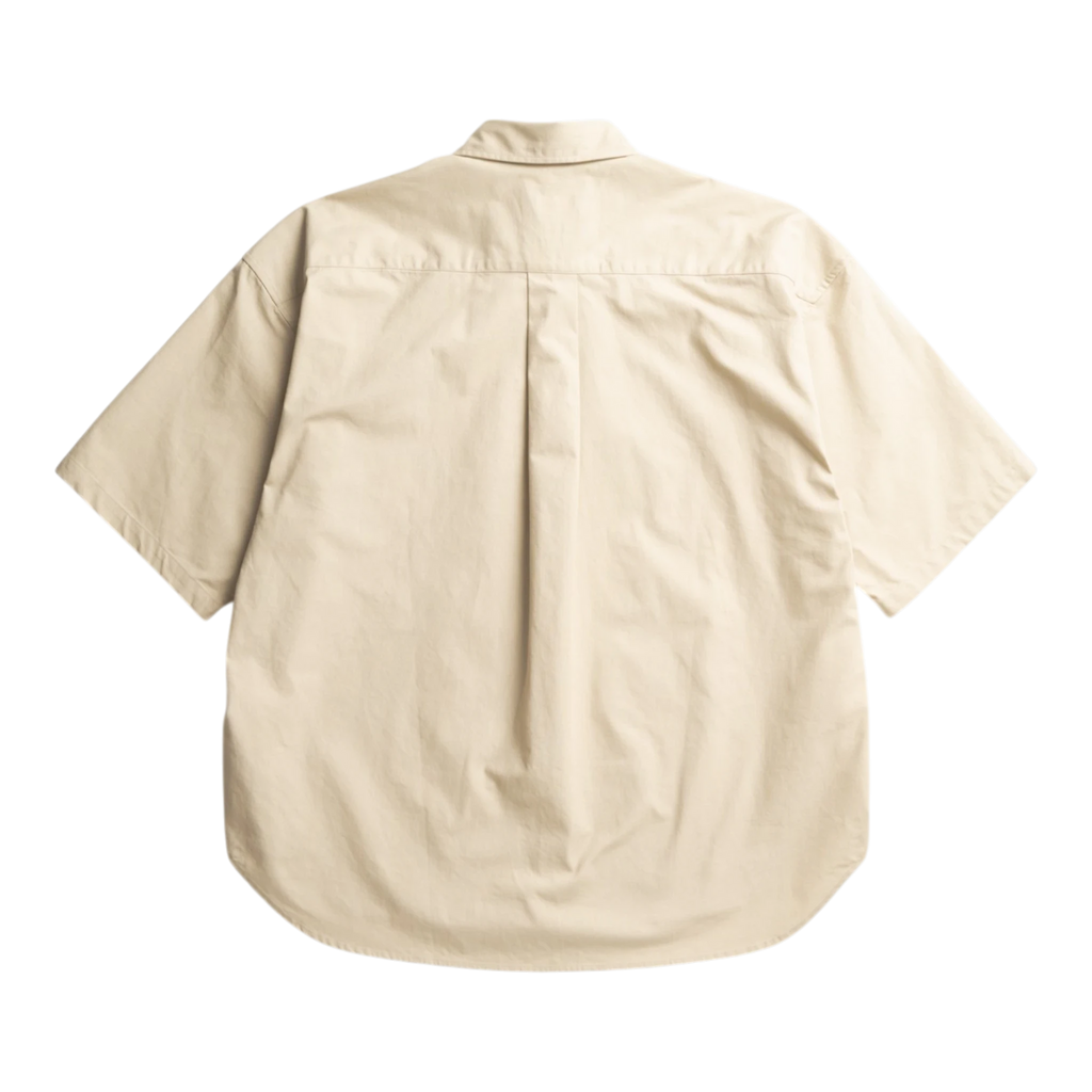 Norse Projects Falster Oversized Faded Pigment Dyed SS Shirt - Tan Shirt Norse Projects 