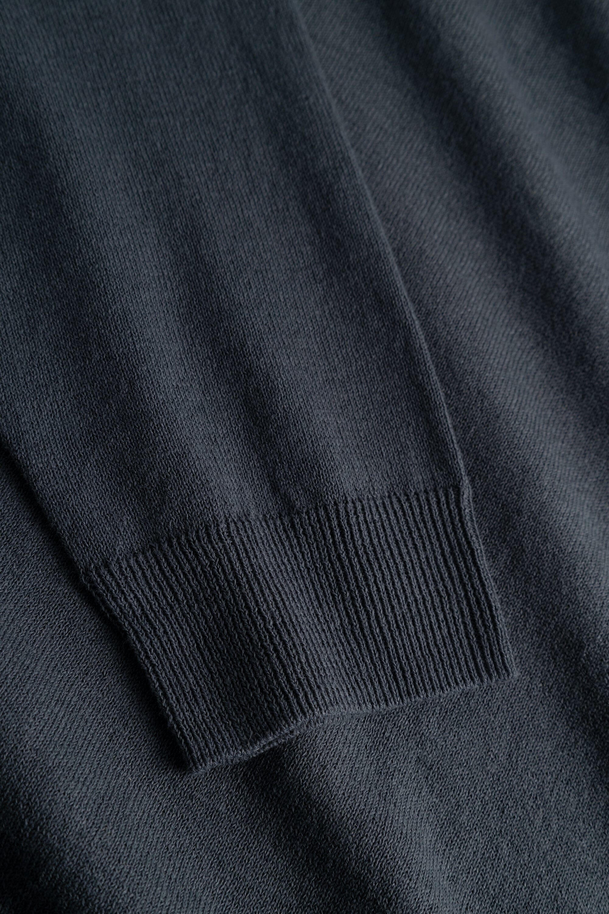 Norse Projects Gudme Cotton Paper Polo - Graphite Shirt Norse Projects 