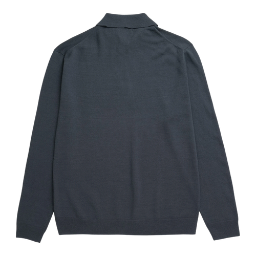 Norse Projects Gudme Cotton Paper Polo - Graphite Shirt Norse Projects 