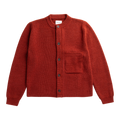Norse Projects - Gullverket Cotton Wool Rib Cardigan - Cowhide Cardigan Norse Projects 