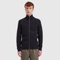 Norse Projects Hagen Full Zip Jacket - Dark Grey Melange Knitwear Norse Projects 