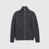 Norse Projects Hagen Full Zip Jacket - Dark Grey Melange Knitwear Norse Projects 