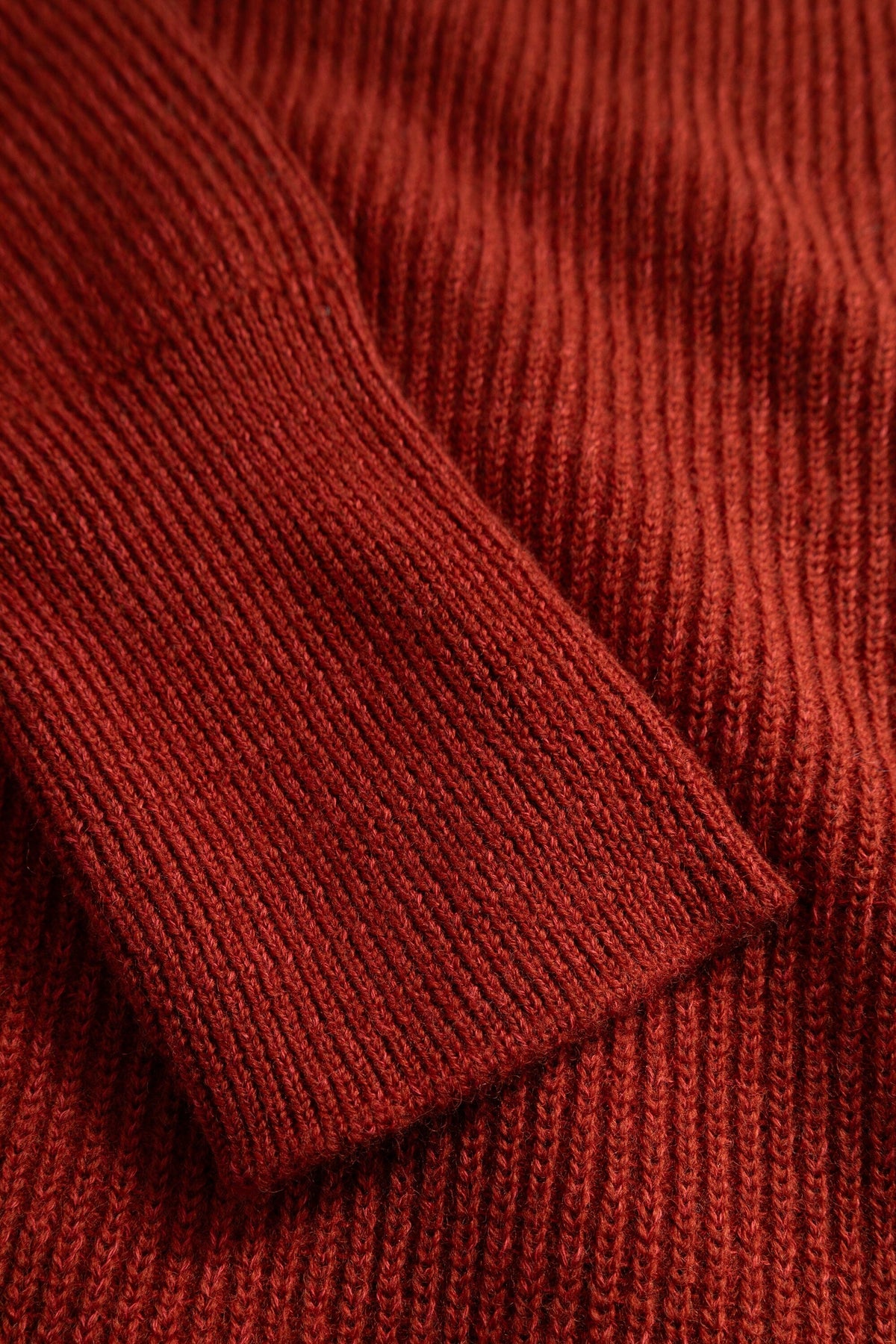 Norse Projects - Henning Cotton Wool Rib Sweater - Cowhide Genser Norse Projects 
