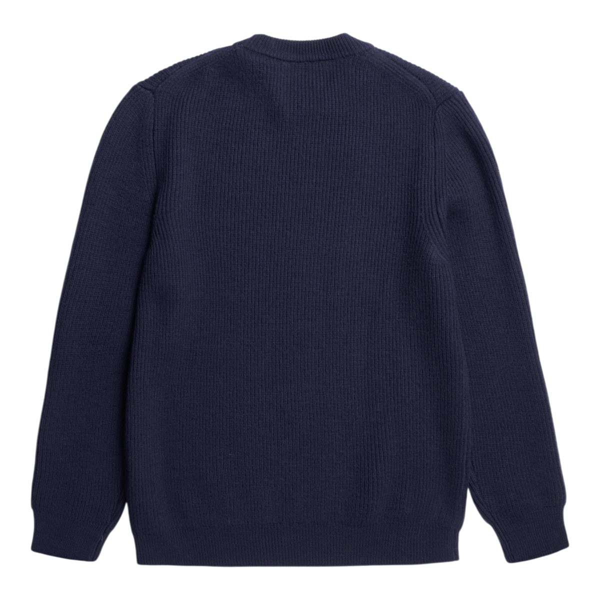 Norse Projects - Henning Cotton Wool Rib Sweater - Dark Navy Genser Norse Projects 