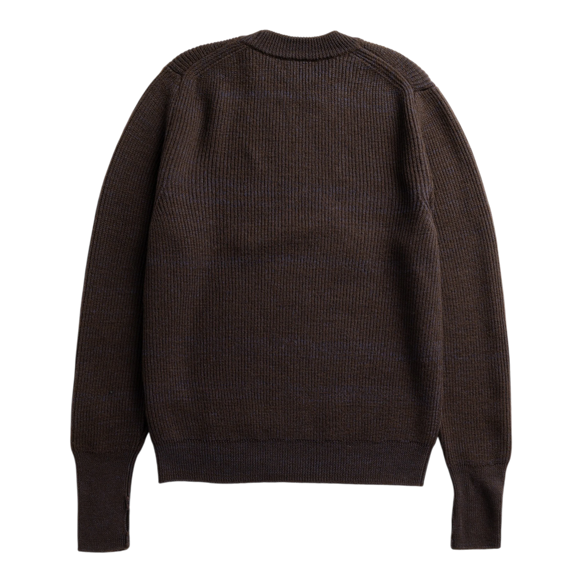 Norse Projects - Henning Cotton Wool Rib Sweater - Darkest Purple Genser Norse Projects 