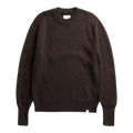 Norse Projects - Henning Cotton Wool Rib Sweater - Darkest Purple Genser Norse Projects 