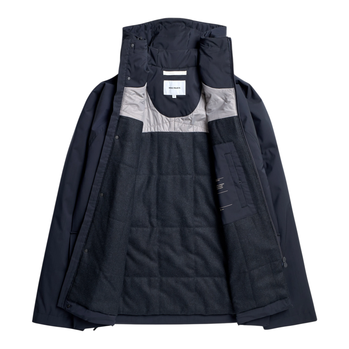 Norse Projects - Herluf Alpinix Smart Merino Jacket - Dark Navy Jakke Norse Projects 