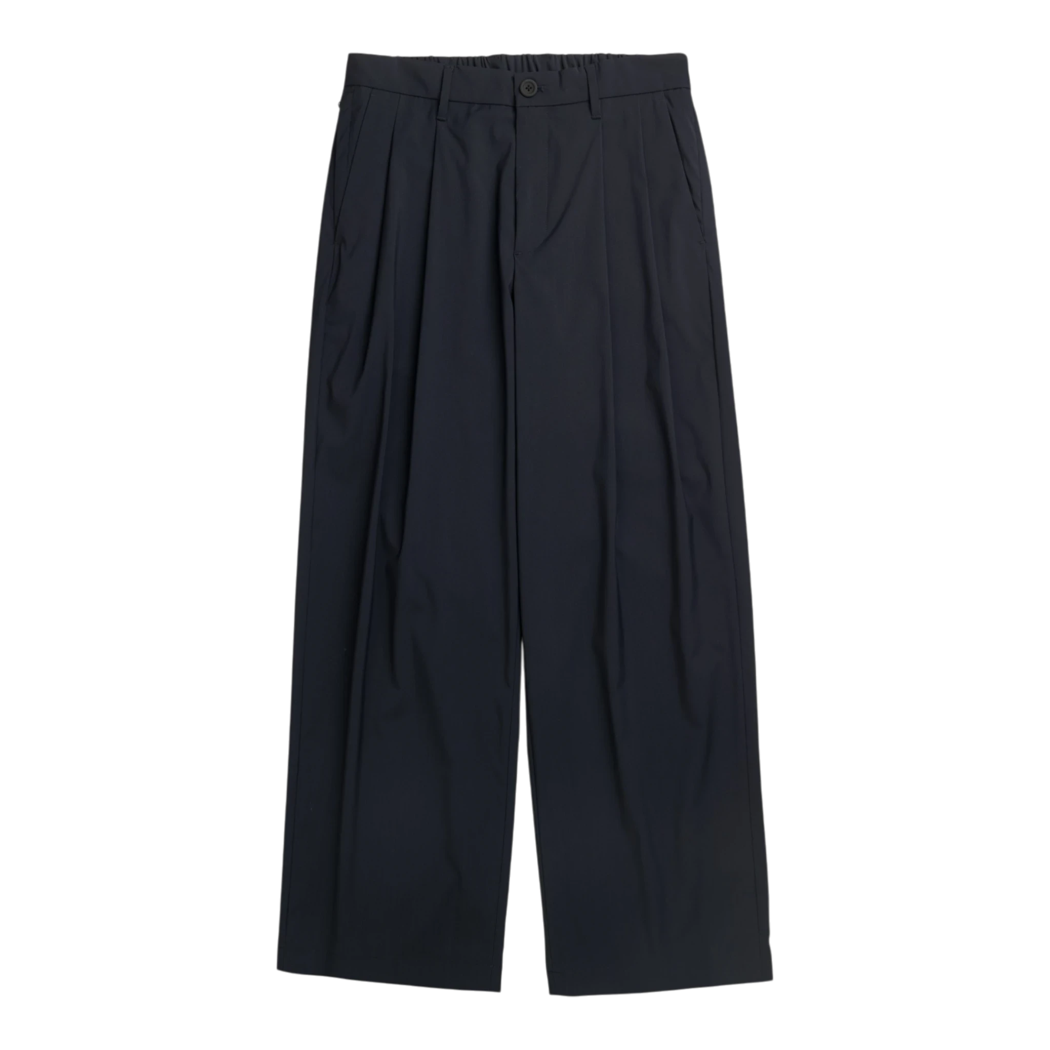 Norse Projects Hestur Relaxed Alpinix 37.5 Wool Trouser - Dark Navy Pants Norse Projects 
