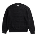 Norse Projects - Hirtshals Tech Merino Waffle Crewneck - Charcoal Melange Genser Norse Projects 