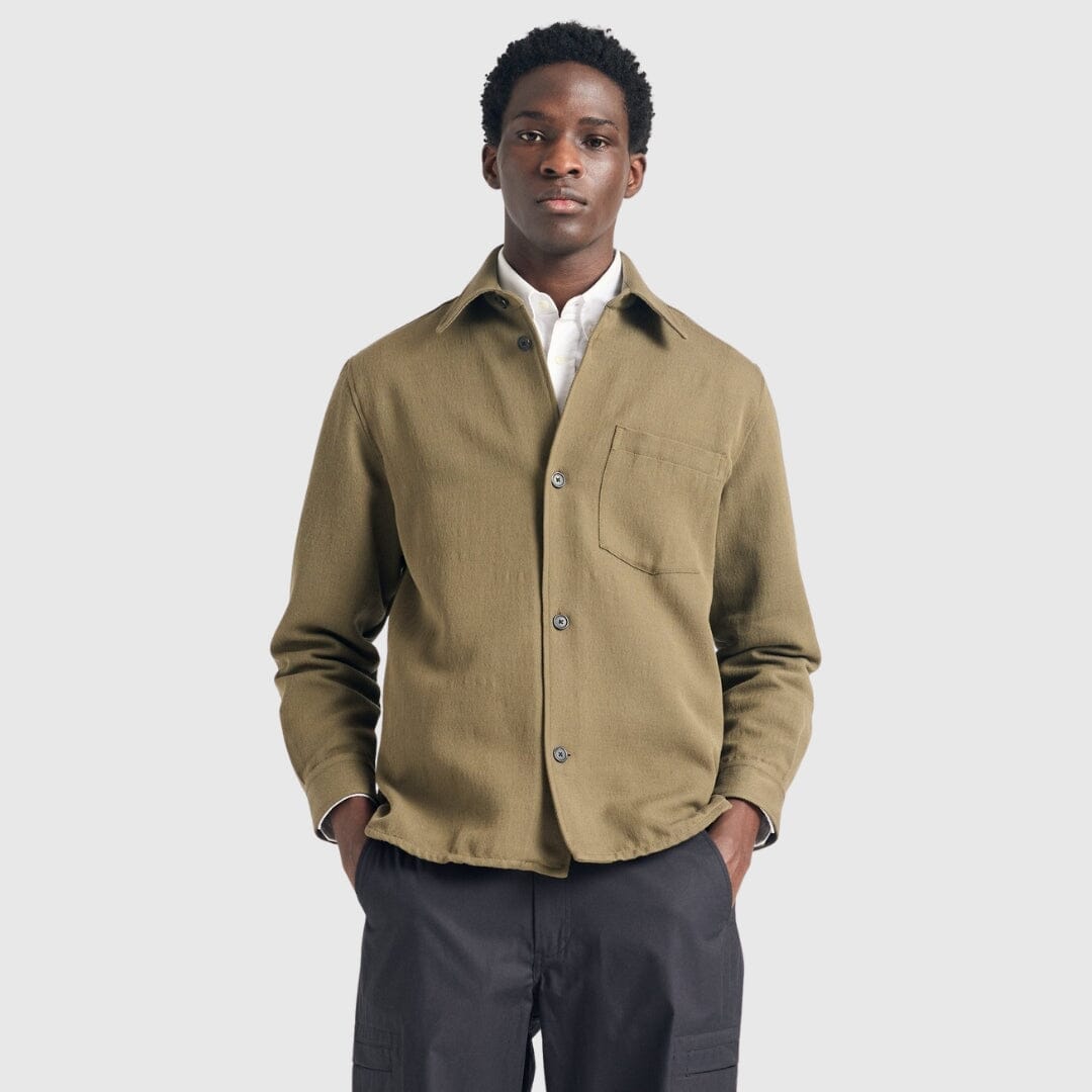 Norse Projects Hjalmer Overshirt - Olive Night Overshirt Norse Projects 