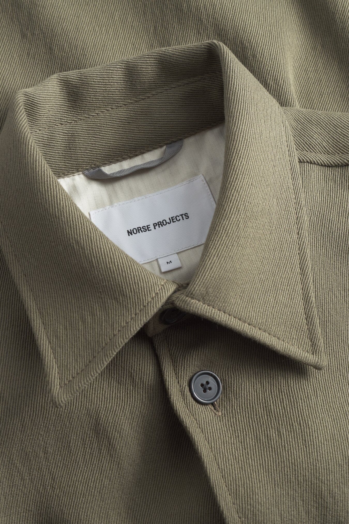 Norse Projects Hjalmer Overshirt - Olive Night Overshirt Norse Projects 