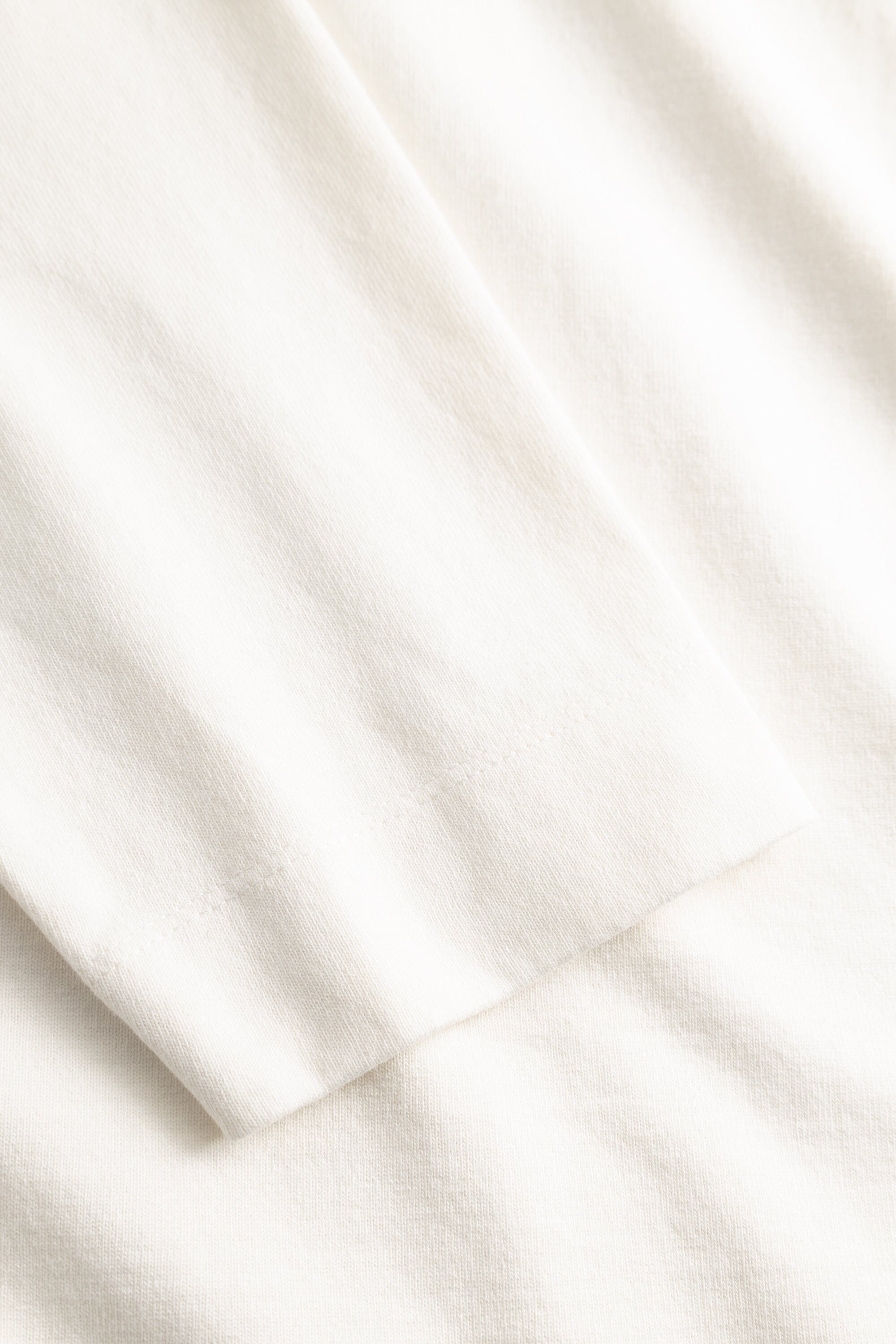 Norse Projects Isefjord Compact Cotton LS Polo - Ecru Longsleeve Norse Projects 