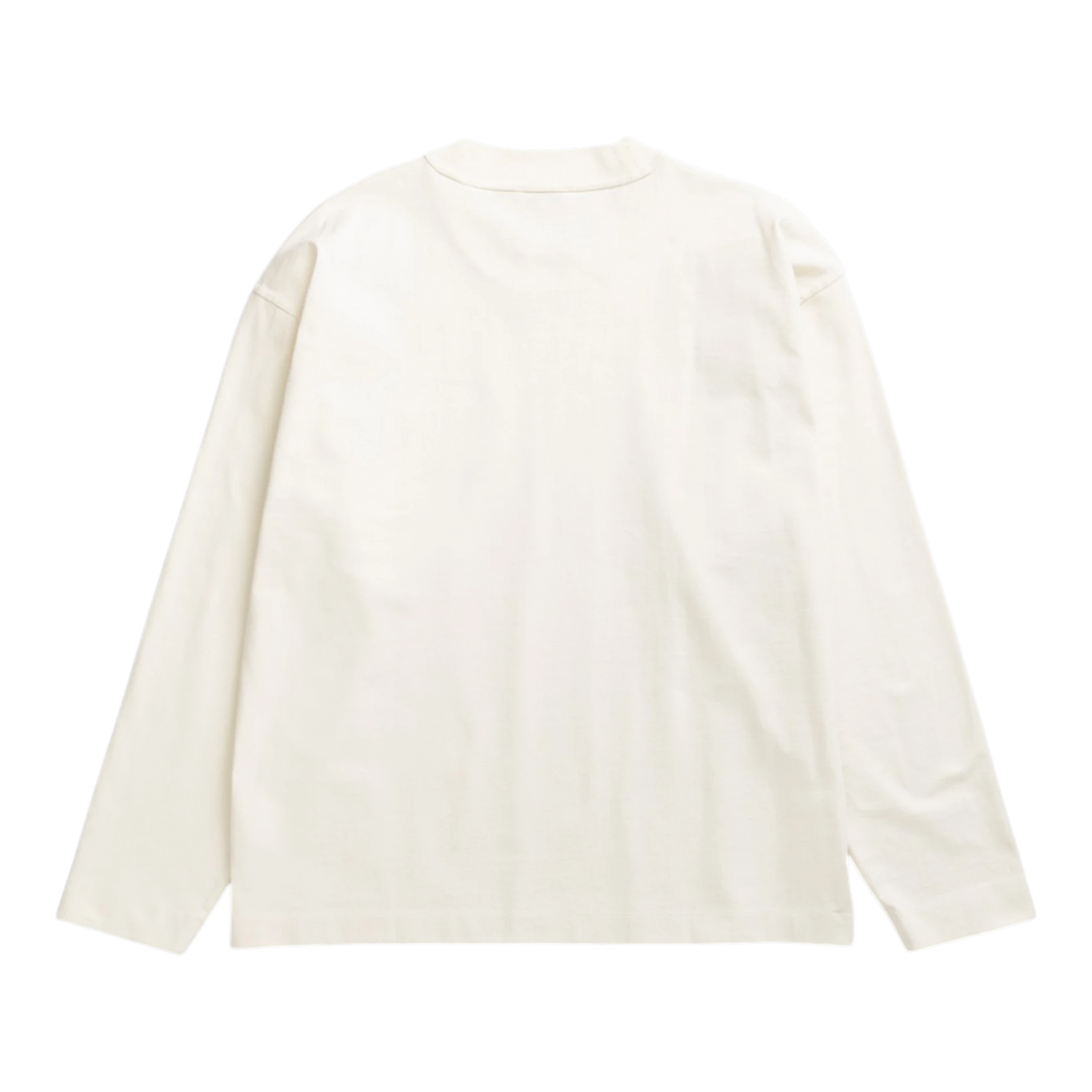 Norse Projects Isefjord Compact Cotton LS T-shirt - Ecru T-shirt Norse Projects 