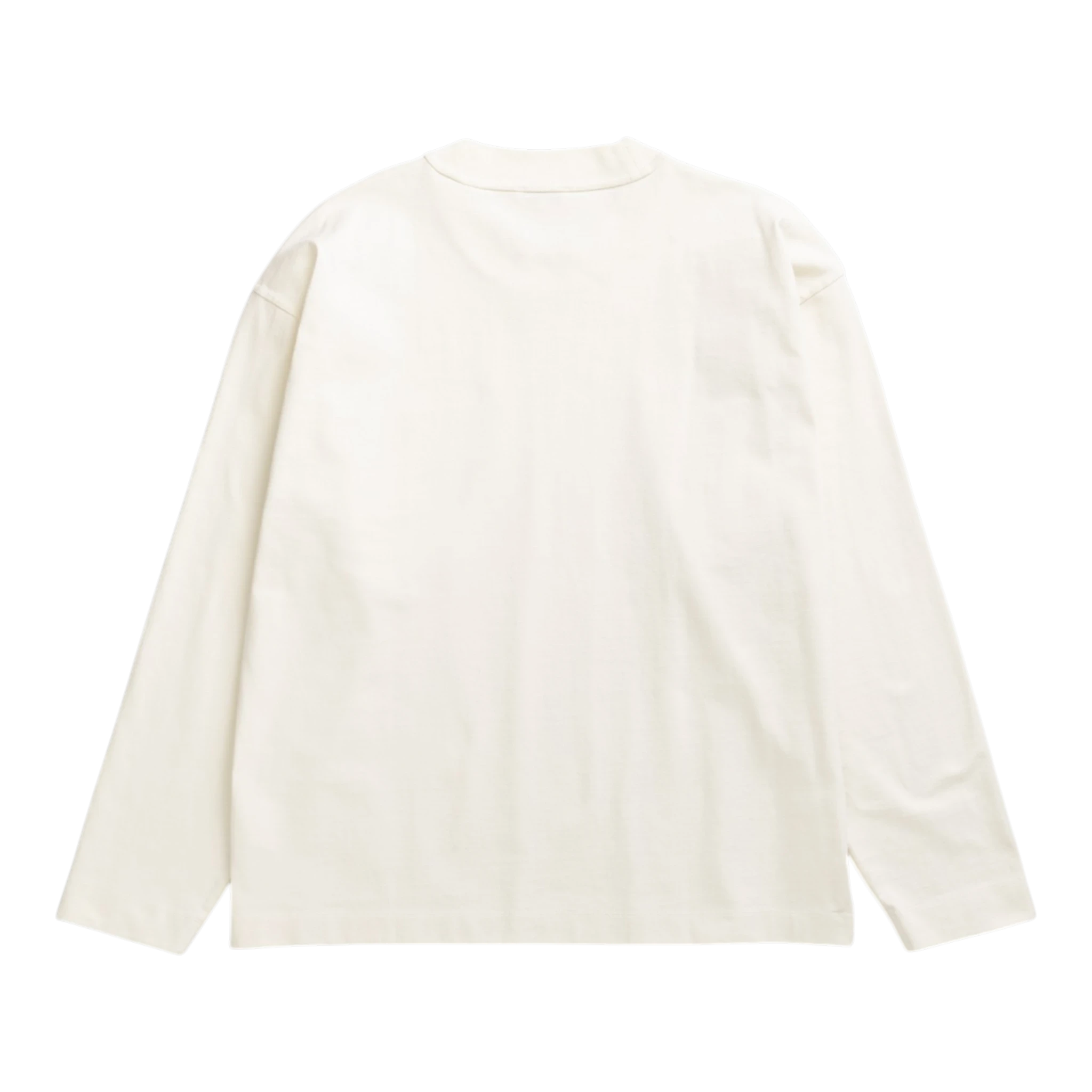 Norse Projects Isefjord Compact Cotton LS T-shirt - Ecru T-shirt Norse Projects 