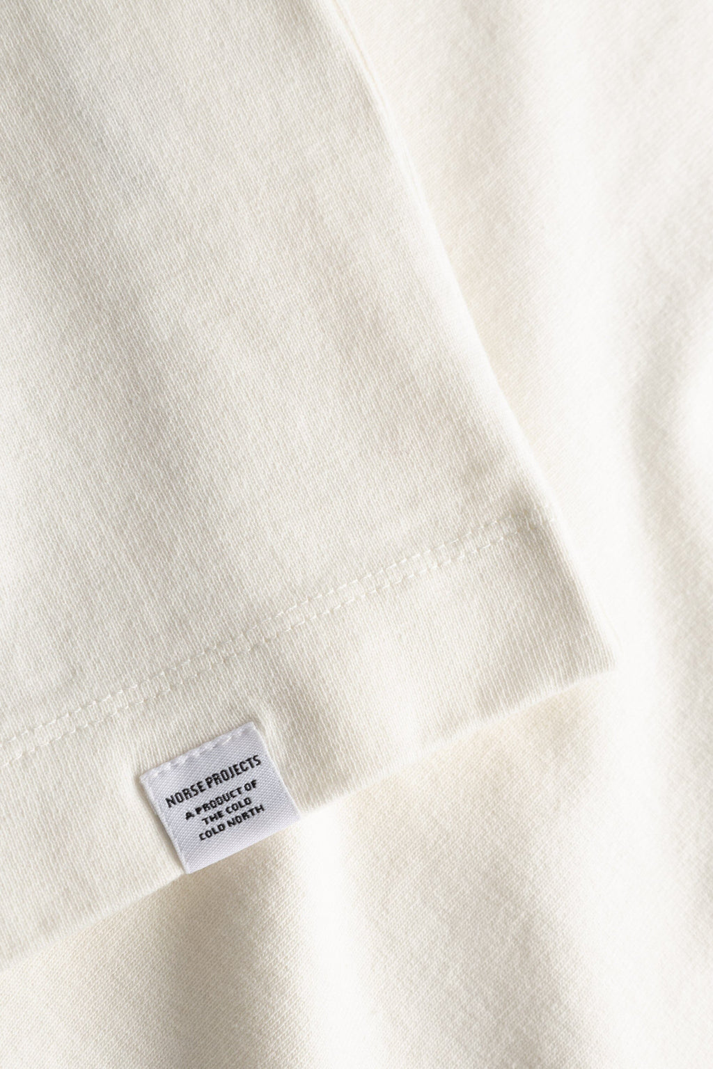 Norse Projects Isefjord Compact Cotton LS T-shirt - Ecru T-shirt Norse Projects 