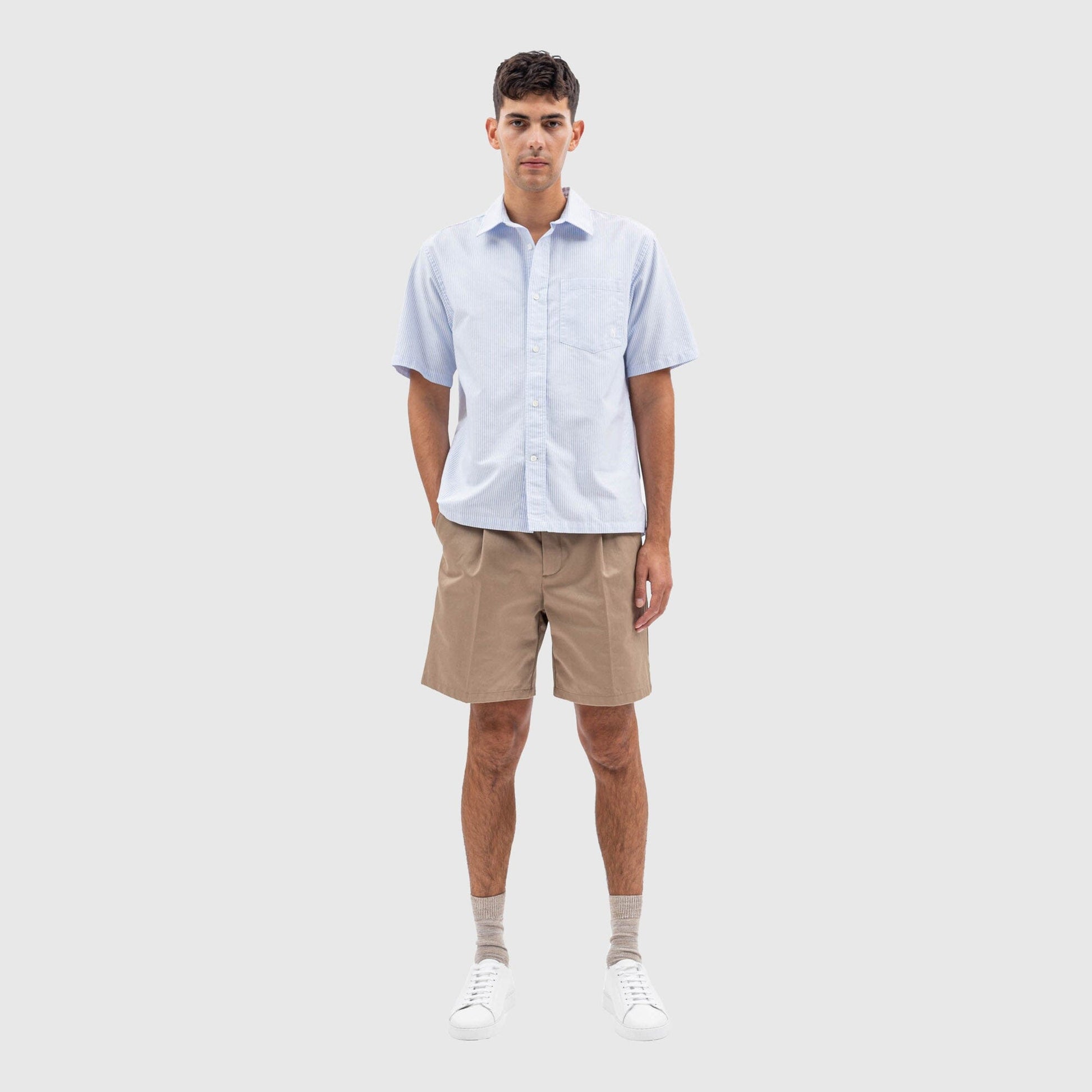 Norse Projects Ivan Shirt - Blue Stripe Shirt Norse Projects 