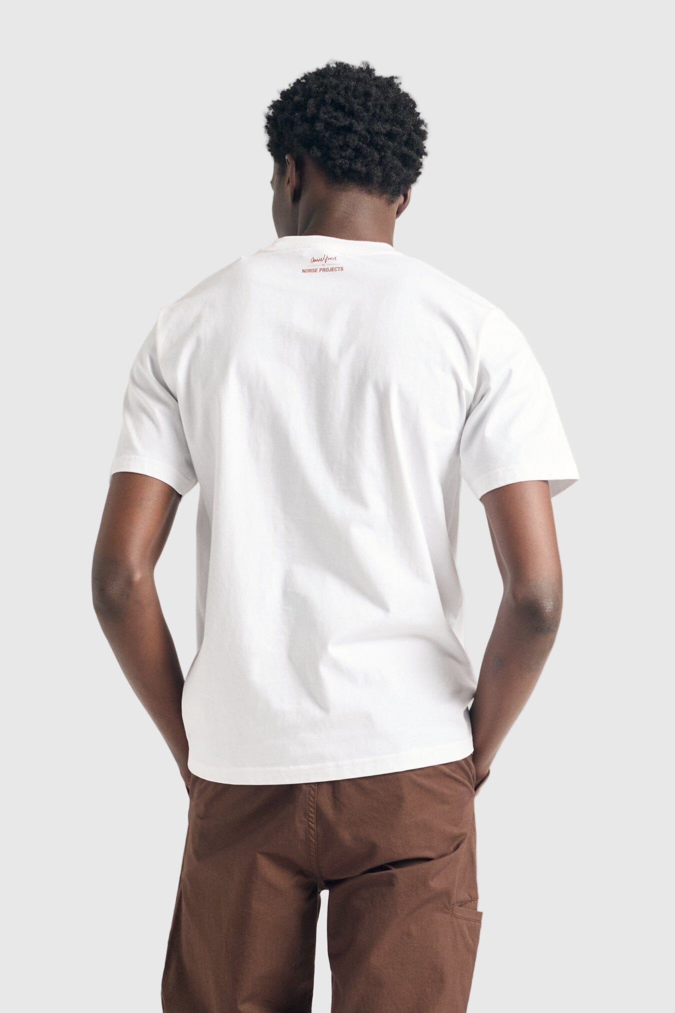 Norse Projects Johannes NORSE Logo T-shirt - White T-shirt Norse Projects 