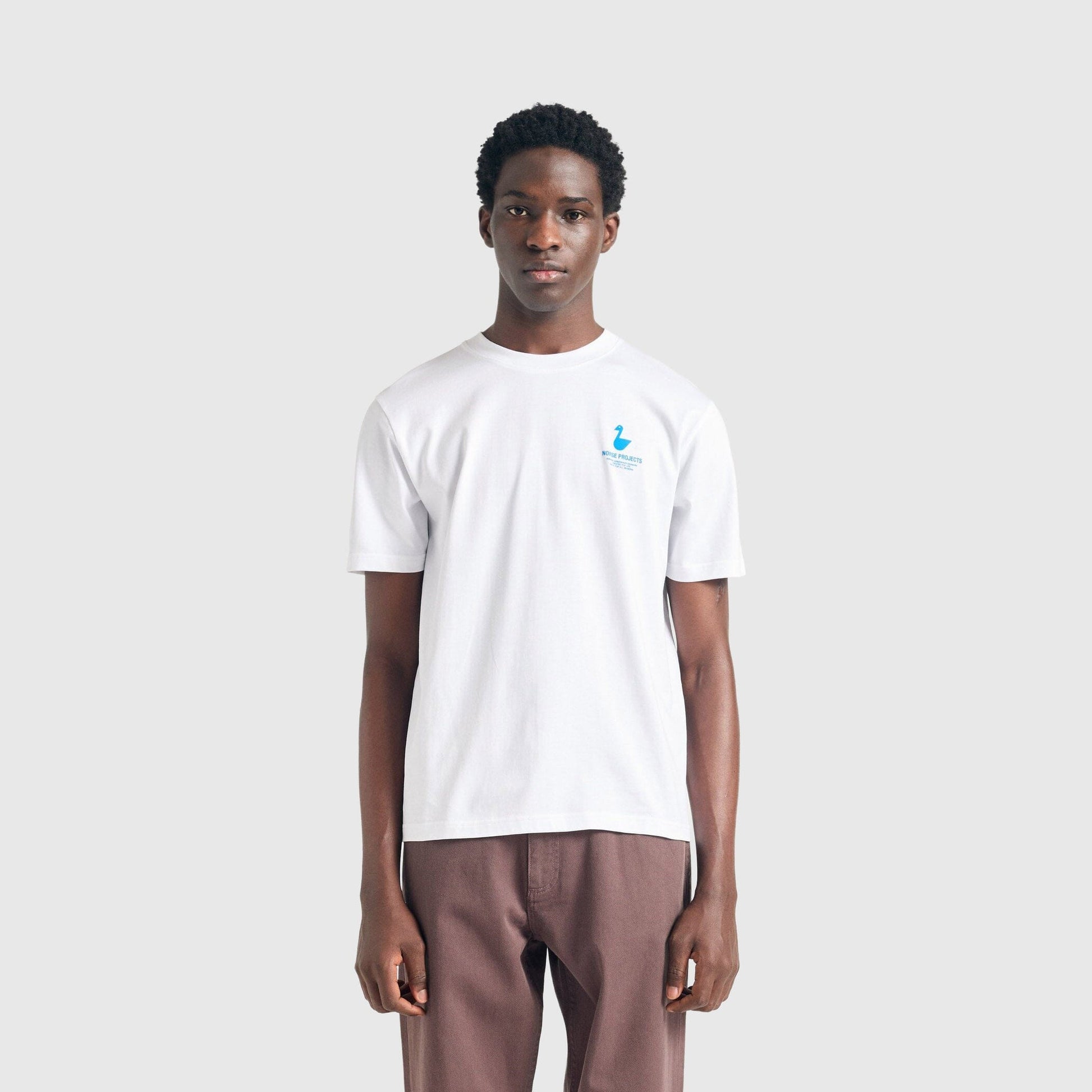 Norse Projects Johannes The Lakes Print T-shirt - White T-shirt Norse Projects 