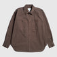 Norse Projects Julius Shirt - Espresso Shirt Norse Projects 